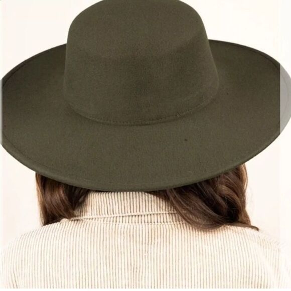 Western Felt Cowboy Hat Size 7 Green or Black - Picture 14 of 14